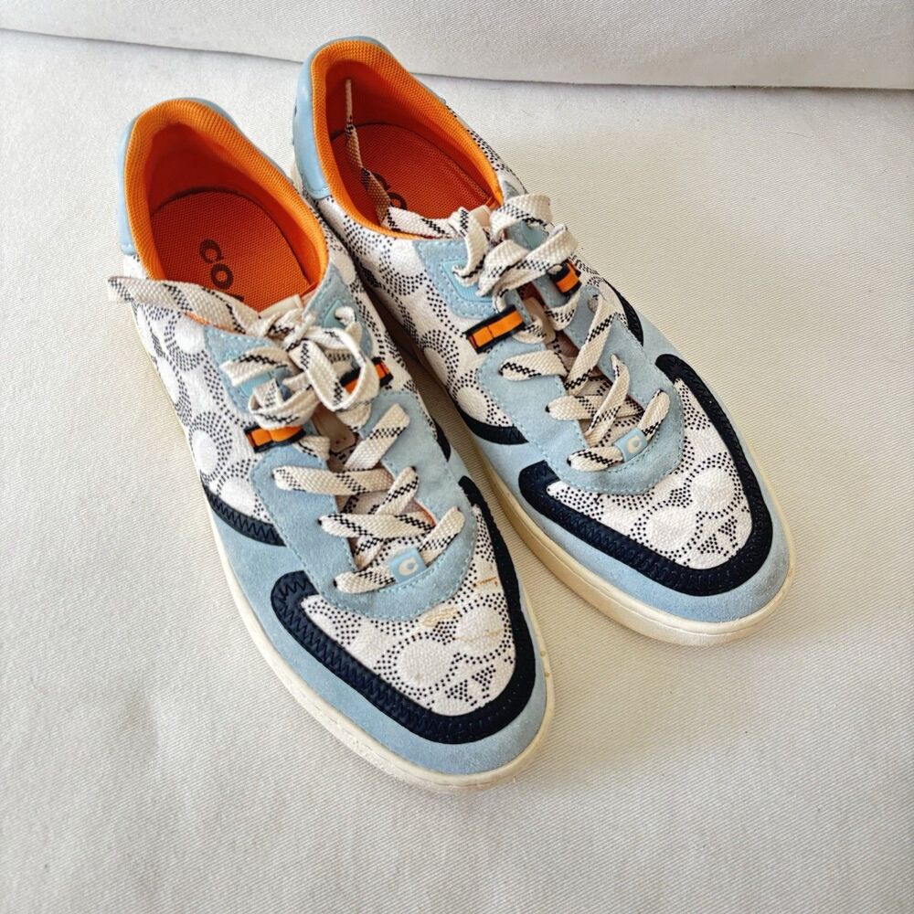 COACH MENS CITYSOLE COURT BLUE BLACK - Picture 2 of 7